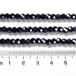 Electroplate Opaque Glass Beads Strands&nbsp;EGLA-A035-P4mm-A18