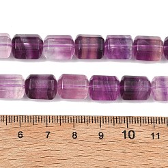 Natural Purple Fluorite Beads Strands&nbsp;G-D103-A06