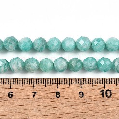 Natural Amazonite Beads Strands&nbsp;G-S345-6mm-25