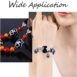 70Pcs 7 Style 201 Stainless Steel European Beads&nbsp;OPDL-UN0001-05