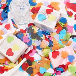 100G 10 Colors Paper Table Scatter Confetti&nbsp;AJEW-SP0002-88