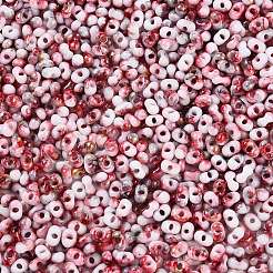 Two Tone Baking Paint Glass Seed Beads&nbsp;SEED-C003-01M