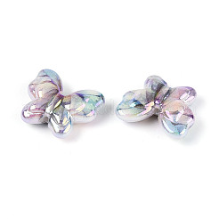 UV Plating Printed Opaque Acrylic Beads&nbsp;PACR-N017-05A