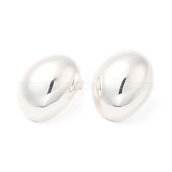 Rack Plating Brass Stud Earrings&nbsp;EJEW-F324-03S