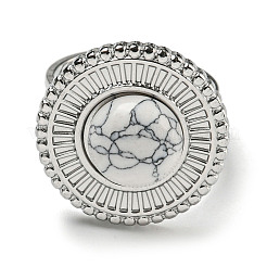 304 Stainless Steel Open Cuff Rings&nbsp;RJEW-C079-16P-01