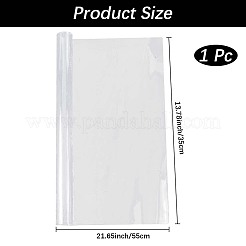 PVC透明プレースマット  透明  354x561x1mm&nbsp;AJEW-WH20072-18C