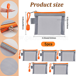 5Pcs Nylon Mesh Pen Bag&nbsp;AJEW-SP0001-89H