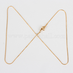 304 Stainless Steel Snake Chain Necklace Making&nbsp;STAS-P045-17G
