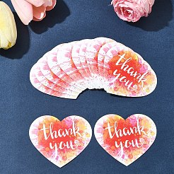 Coated Paper Thank You Greeting Card&nbsp;DIY-FS0007-76D