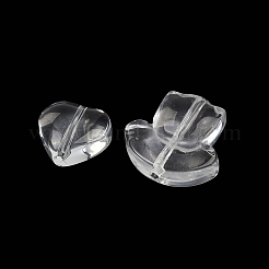 グラデーションカラー透明ガラスビーズ  混合図形  透明  8~23x8~20x3.5~8mm  穴：1~1.4mm  約800個/1000g&nbsp;GLAA-B026-01A