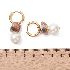 3 Pairs Round 202 Stainless Steel Hoop Earrings&nbsp;EJEW-JE06974-01