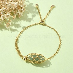 Natural Green Aventurine Bullet Link Slider Bracelets&nbsp;BJEW-JB09902-03