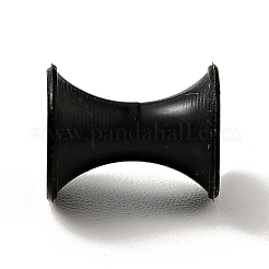シリコーン耳栓ゲージ  男性女性用トンネル耳エキスパンダー  ブラック  8.5x7mm  ピン：3mm&nbsp;EJEW-G319-01A