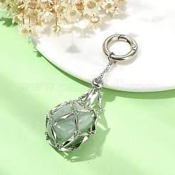 304 Stainless Steel Pouch Keychains&nbsp;HJEW-JM01301-03