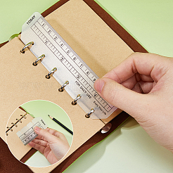 24Pcs 3 Styles Plastic Bookmark Ruler&nbsp;AJEW-FH0006-04B
