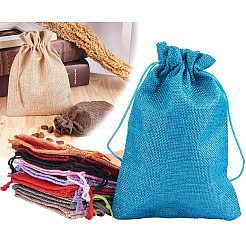 Burlap Packing Pouches Drawstring Bags&nbsp;ABAG-PH0002-13