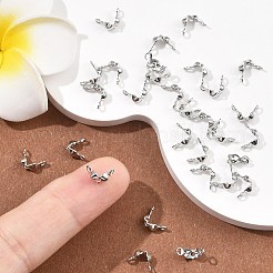 シェグレース真鍮ボールチープ  カロット終了  クラムシェルノットカバー  カドミウムフリー＆ニッケルフリー＆鉛フリー  長持ちメッキ  プラチナメッキ  6.5x3mm  穴：1.2mmと1mm&nbsp;XGR0055P-61P