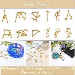 Zinc Alloy Cabochons&nbsp;PALLOY-OC0001-78