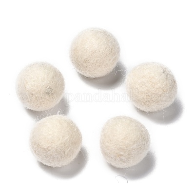 Wool Felt Balls&nbsp;AJEW-P081-A07-1