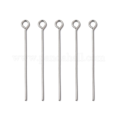 Wholesale Tarnish Resistant 30MM Stainless Steel Eye Pins