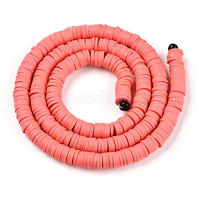 Handmade Polymer Clay Beads&nbsp;X-CLAY-R067-6.0mm-14-1