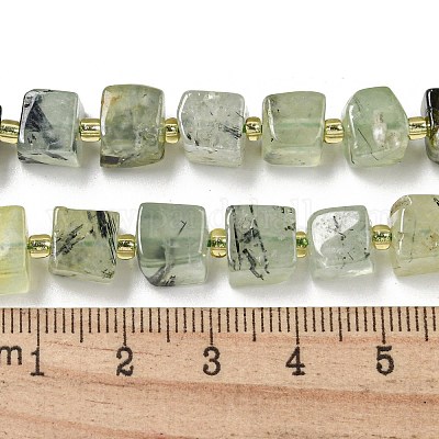 Natural Prehnite Beads Strands&nbsp;G-G053-B12-01C-1