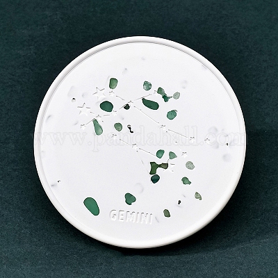 Twelve Constellations Plaster Coaster&nbsp;PW-WG28707-03-1