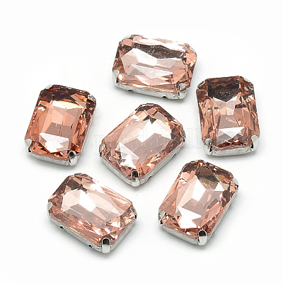Sew on Rhinestone&nbsp;RGLA-T036-8x10mm-06-1