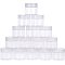 Transparent Plastic Bead Containers, Column, Clear, 5x4.3cm, 18pcs/set