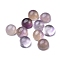 Natural Amethyst Cabochons, Half Round, 4x2~2.5mm