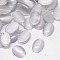 Cat Eye Cabochons, Oval, WhiteSmoke, 18x13x2.5~3.5mm
