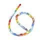 Electroplate Glass Beads Strands&nbsp;EGLA-C004-11-2