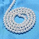 Round Shell Pearl Bead Strands&nbsp;BSHE-L011-3mm-A013-3
