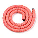 Handmade Polymer Clay Beads&nbsp;X-CLAY-R067-6.0mm-14-2