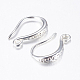Brass Earring Hooks&nbsp;KK-K197-62P-2
