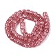 Crackle Transparent Glass Beads Strands&nbsp;GLAA-N069-03A-05-2