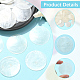 60Pcs Flat Round Capiz Shell Pendants&nbsp;SSHEL-SC0001-48-3