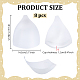 Polyester Bra Pads Inserts&nbsp;DIY-WH0816-072A-02-2