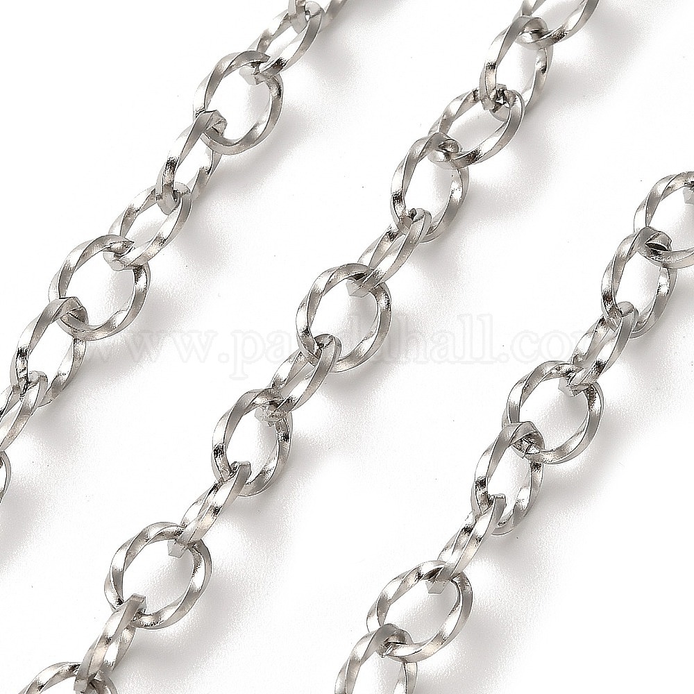Ss Cable Chain Wholesale 304 Stainless Steel Twist Cable Chains - Pandahall.com