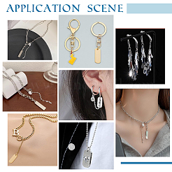 50Pcs 201 Stainless Steel Charms&nbsp;STAS-UN0046-34