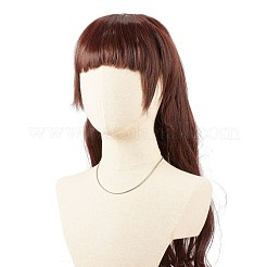 変色しない304ステンレススチールベネチアンチェーンネックレス女性用  ステンレス鋼色  17.72インチ（45cm）&nbsp;NJEW-JN03892-04