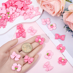 48Pcs 8 Styles Opaque Resin Cabochon&nbsp;RESI-BM0001-03