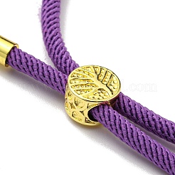 Nylon Cords Bracelet Makings Fit for Connector Charms&nbsp;AJEW-P116-01G-10