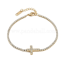 304 Stainless Steel Cup Chains Bracelets for Women&nbsp;BJEW-D364-01A-G