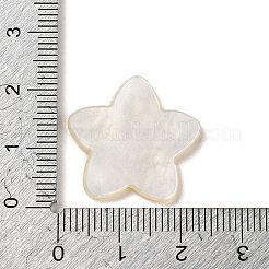 アクリルプラスチックカボション  きいろ  ヒトデ  21x22x2mm&nbsp;OACR-R269-01C