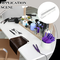 Acrylic Hairpiece Display Stands&nbsp;ODIS-WH0078-88