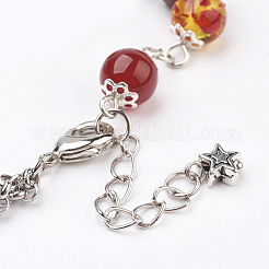 Natural & Synthetic Mixed Stone Bracelets&nbsp;BJEW-JB03604