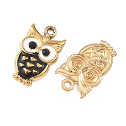 304 Stainless Steel Enamel Pendants&nbsp;STAS-Z186-24G