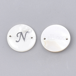 Freshwater Shell Links connectors&nbsp;SHEL-S274-22N-P