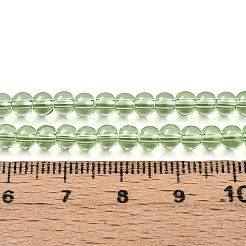 Transparent Glass Beads Strands&nbsp;GLAA-T032-T4mm-17